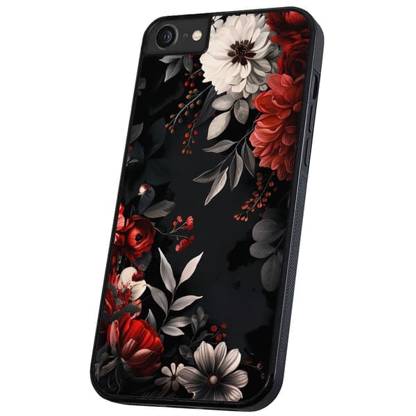 iPhone 16e/17e - Deksel/Mobildeksel Flowers