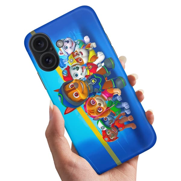 Deksel / Mobildeksel til iPhone 16 Plus - Paw Patrol