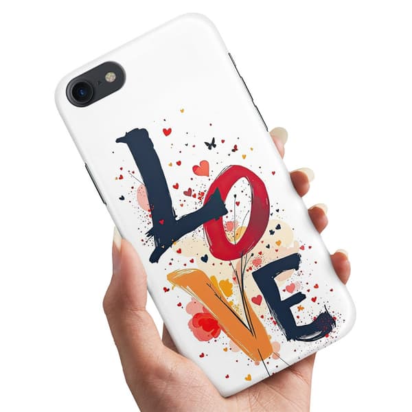 Deksel / Mobildeksel til iPhone 5 / 5S / SE - Love