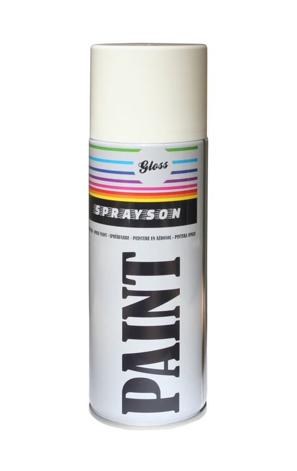 Spraymaling 400 ml RAL9010 blank hvit