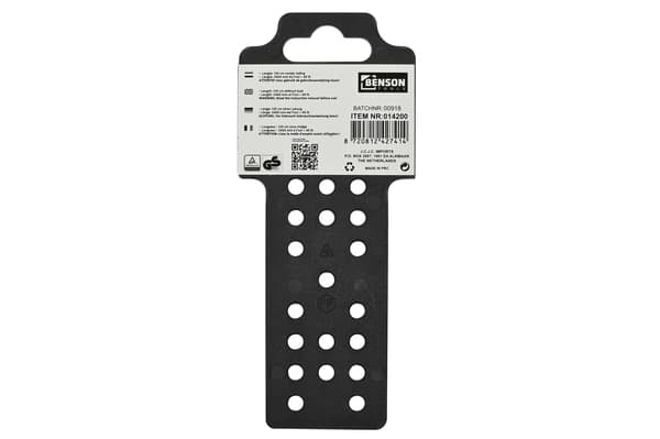 Elastisk flad snor 120 cm med karabinhage