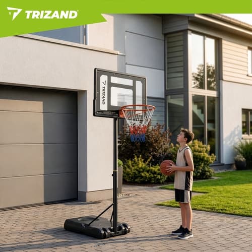 Basketkorg med ställning - 259 cm