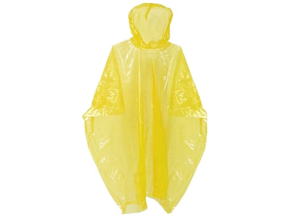Mackintosh lomme-poncho stor - Gul
