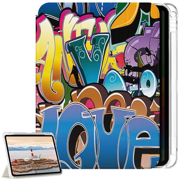 Cover til iPad Air 11" 6th/7th gen - M2/M3 - 2024/2025 - Graffiti