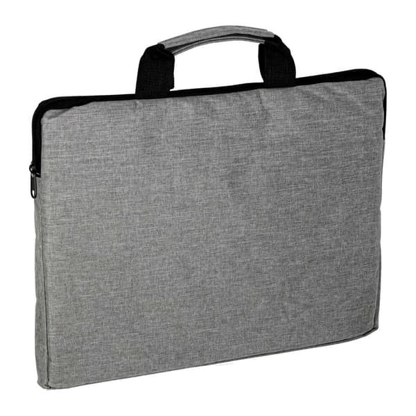 Laptopväska 15.6" axelrem grå