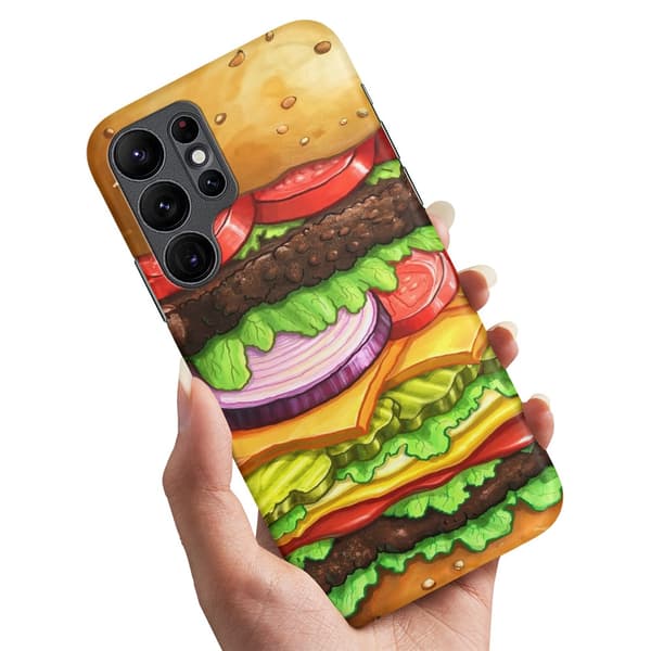 Deksel / Mobildeksel til Samsung Galaxy S25 Ultra - Hamburger