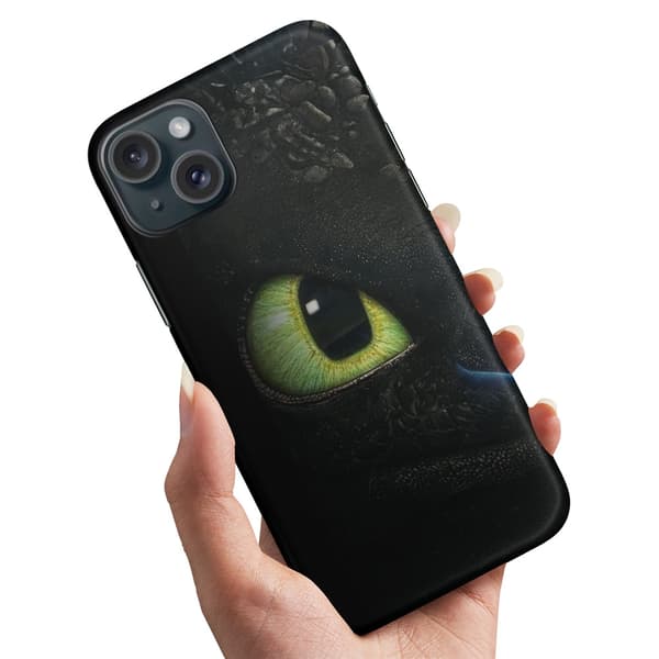 Cover / Mobilcover til iPhone 15 - Toothless