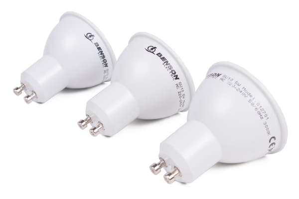 LED-spot GU10 5 W 3-pack dimbar