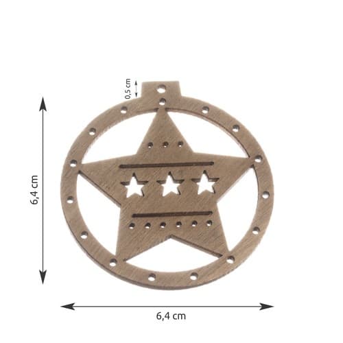 Juletrepynt Figurer - 10 stk