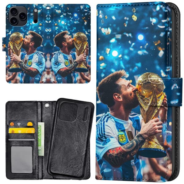 iPhone 17 Pro - Lommebok Deksel Messi