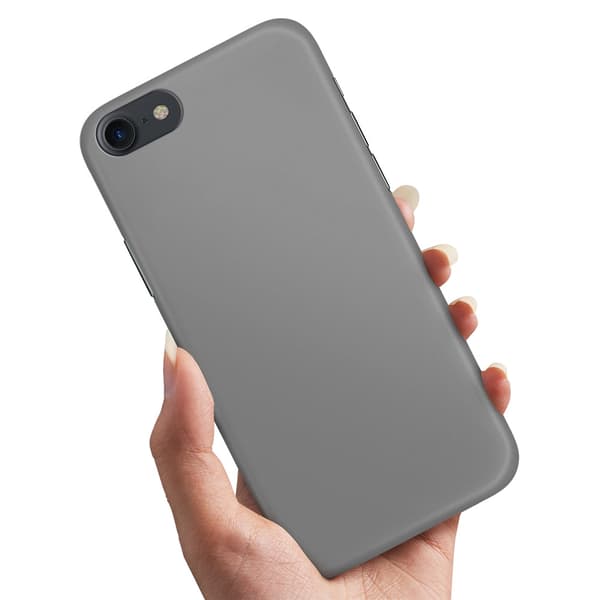 Cover / Mobilcover til iPhone 5 / 5S / SE - Grå