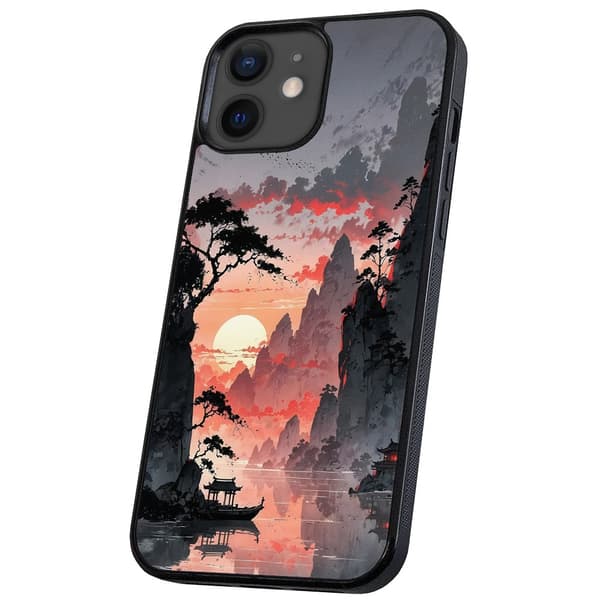 iPhone 12/12 Pro - Deksel/Mobildeksel Sunset