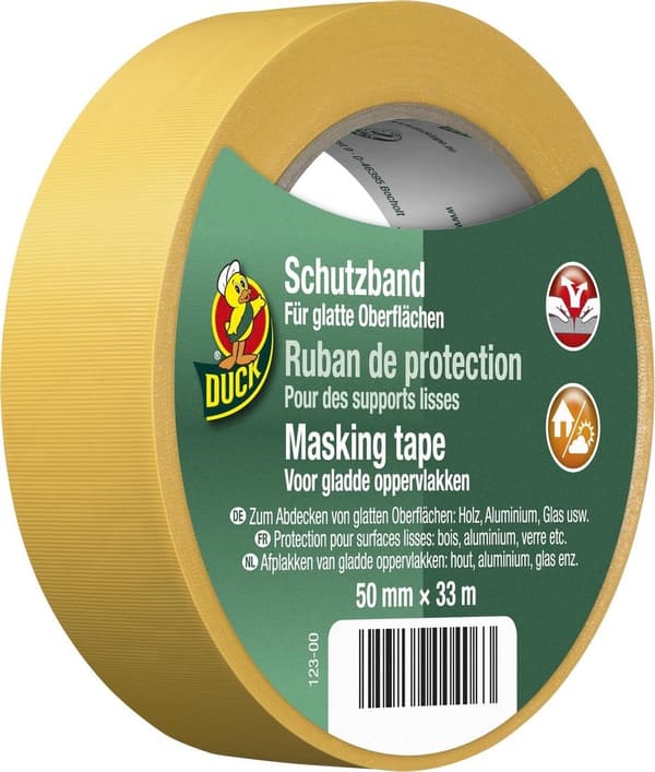 Maskeringstejp släta ytor 50 mm x 33 m