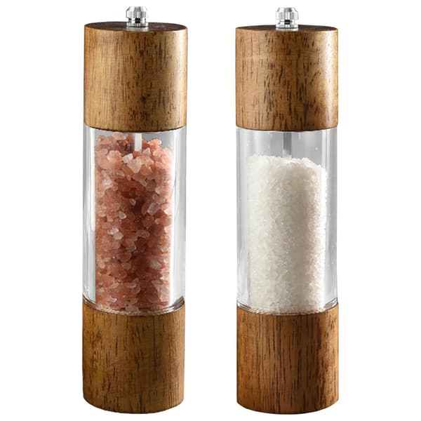 Salt- og Peberkværn i Træ – 2-pak