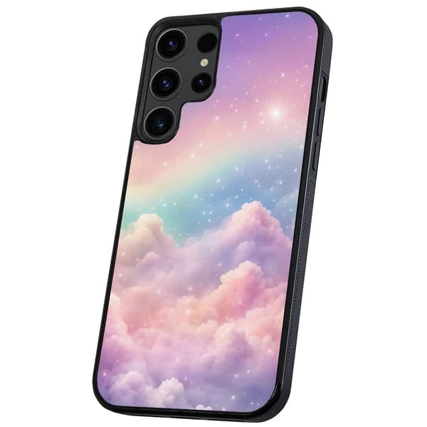 Samsung Galaxy S24 Ultra - Deksel/Mobildeksel Rainbow Clouds
