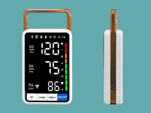 Blodtrycksmätare överarm - LCD-display med arytmivarning