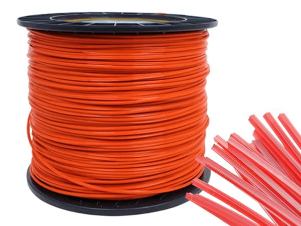 Trimmertråd 2,4 mm - Stjerneformet, 100 m