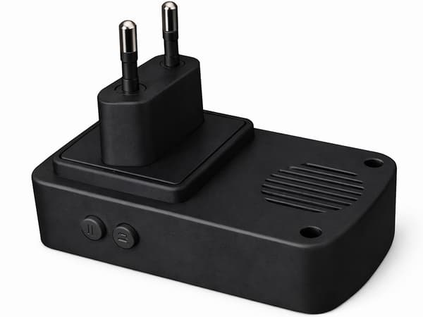 Trådlös dörrklocka kinetisk LED 130 m