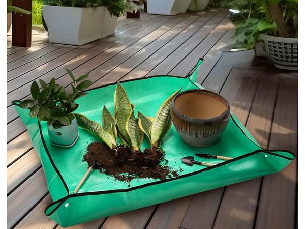 Plantematte stor - For omplanting av blomster