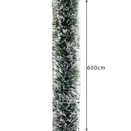 Juletrepynt Frostet - 6m