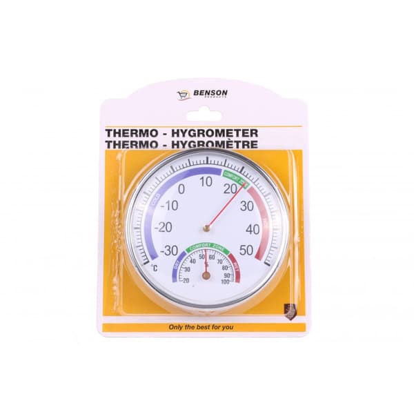 Hygrometer / Termometer - Måler luftfugtighed & temperatur