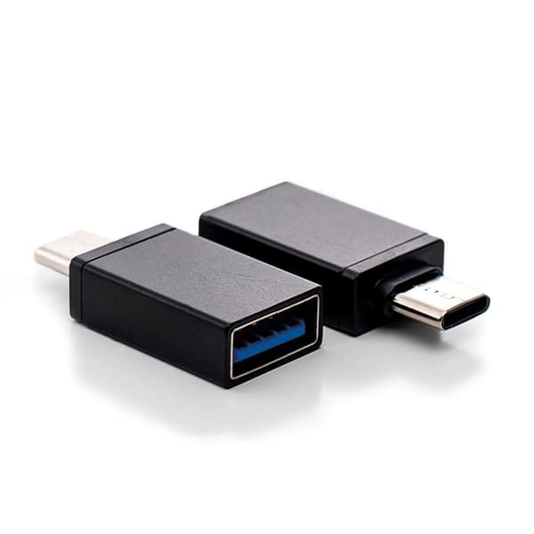 USB-C till USB 3.0-adapter kompatibel med MacBook – 2-pack