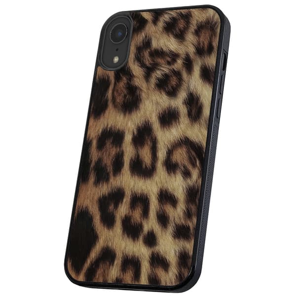 iPhone XR - Deksel/Mobildeksel Leopard