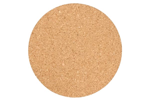 Glasunderlägg kork 10 cm 6-pack