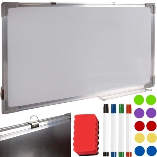 Valkotaulu Tarvikkeilla / Whiteboard - 60x90cm
