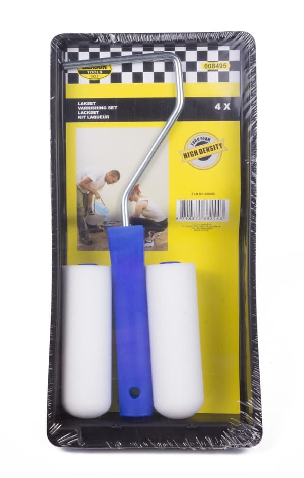 Lak sæt 4 dele 10 cm professionel
