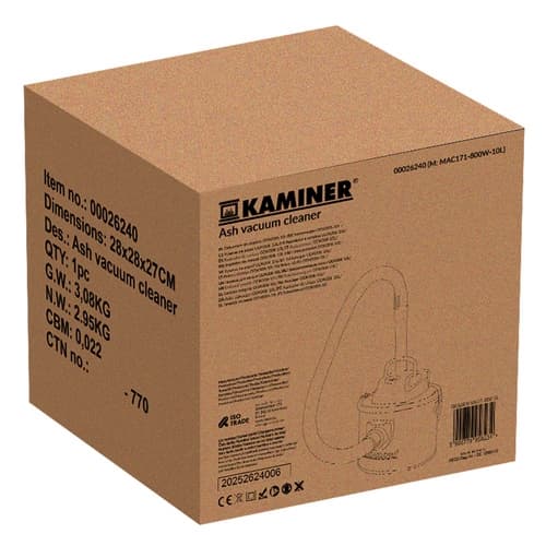 Askedammsuger / Askesuger - 10L