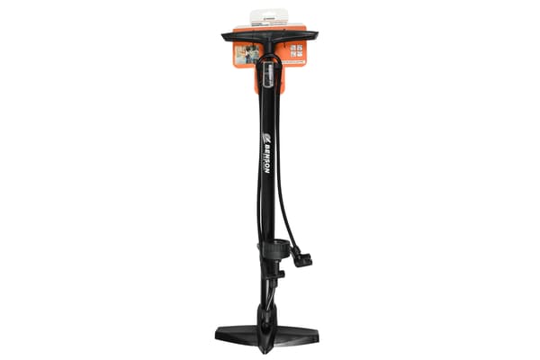 Cykelpumpe med manometer luksus
