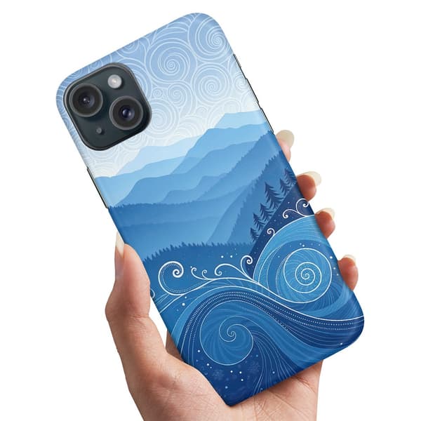 Deksel / Mobildeksel til iPhone 14 - Blue Hills