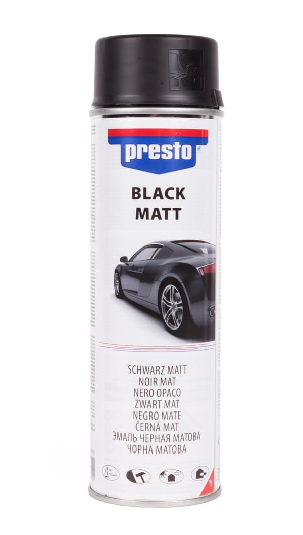 Maali, matta musta, 500 ml