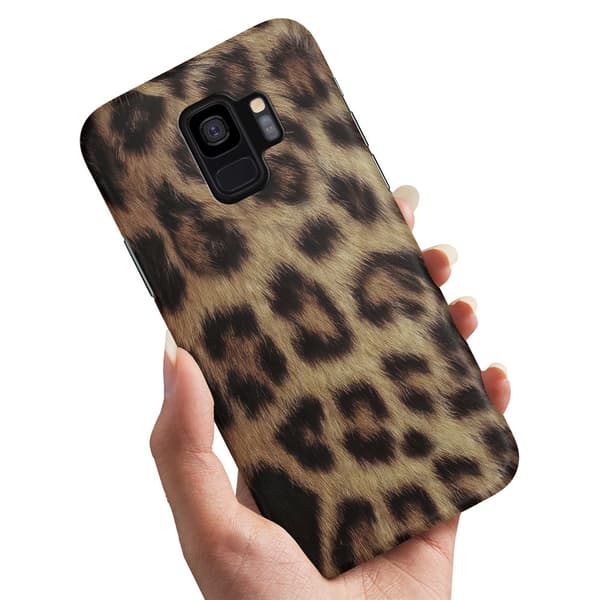 Deksel / Mobildeksel til Samsung Galaxy S9 - Leopard