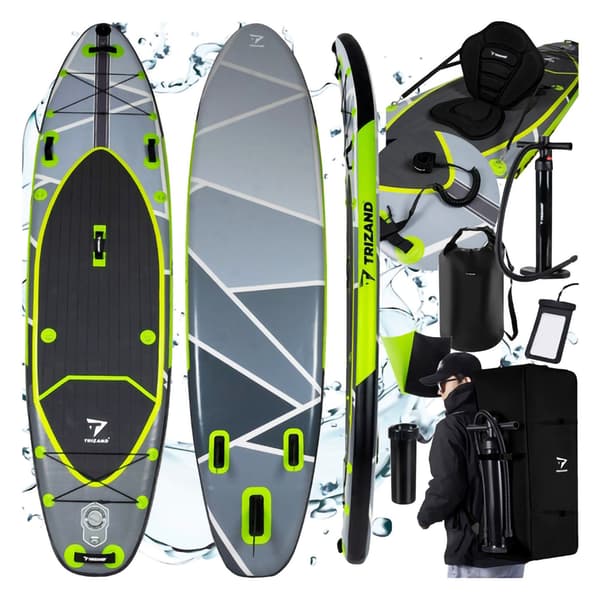 SUP-board med Tilbehør / Oppustelig Paddleboard - 335 cm