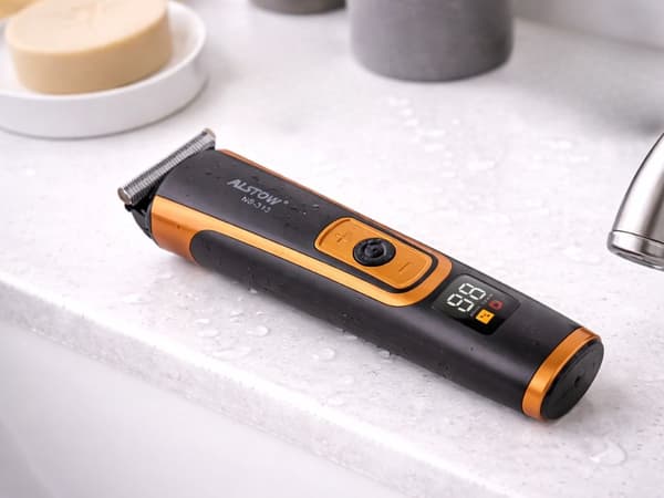 Skægtrimmer hårklipper USB med tilbehør
