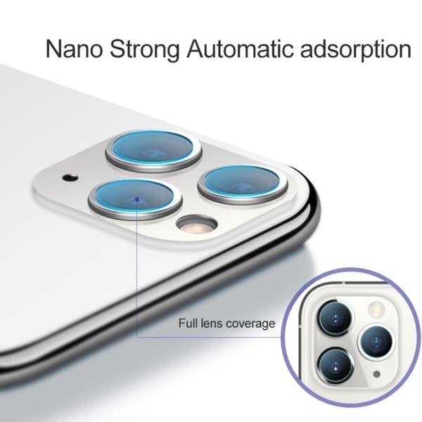 2 kpl iPhone 11 - Näytönsuoja Kamera - Karkaistua Lasia