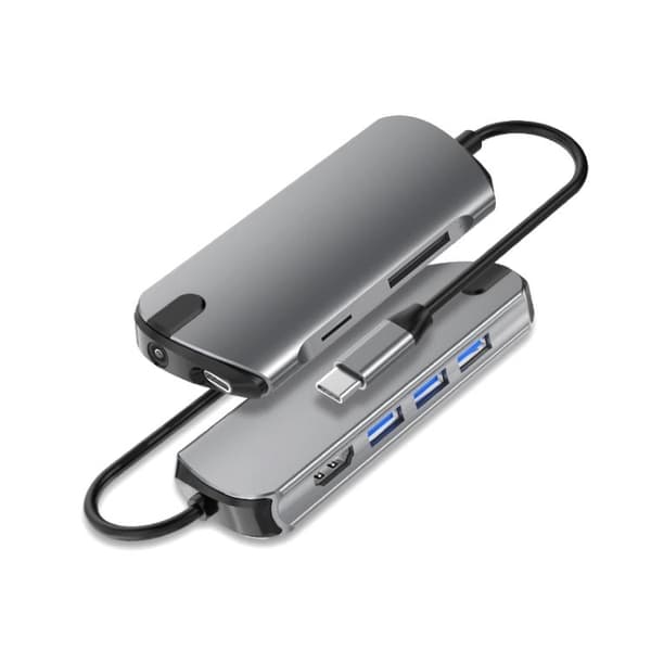 USB-C / Thunderbolt 3 - USB 3.0-Hub - Macbook HDMI & Kortlæser