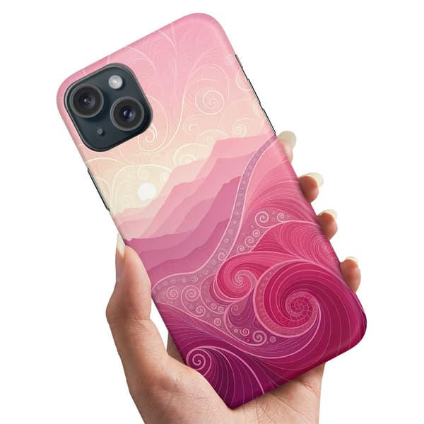 Deksel / Mobildeksel til iPhone 13 Mini - Pink Hills