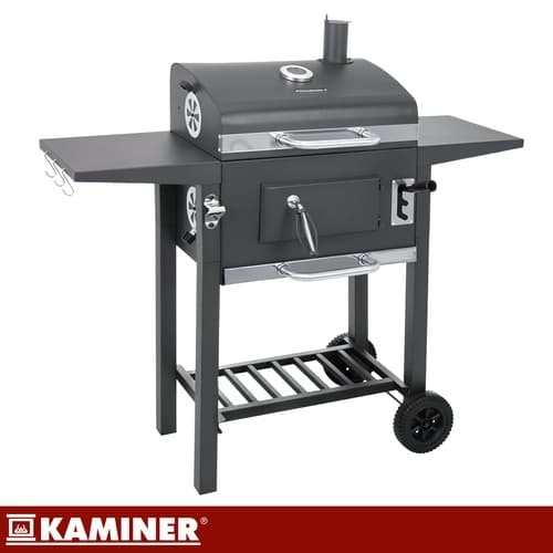 Grilli / Hiiligrilli lisävarusteineen - 105x110x50cm