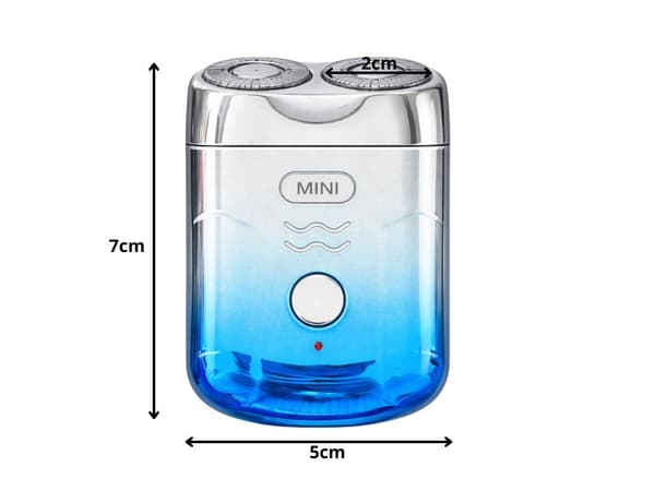 Mini parranajokone USB-taskumalli partatrimmeri