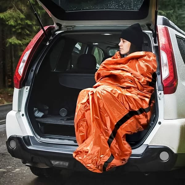 Nødsoverpose / Bivvy - Sovepose til overlevelse - 8-Pack