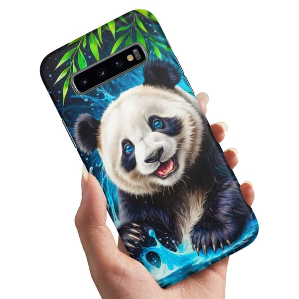 Deksel / Mobildeksel til Samsung Galaxy S10e - Panda