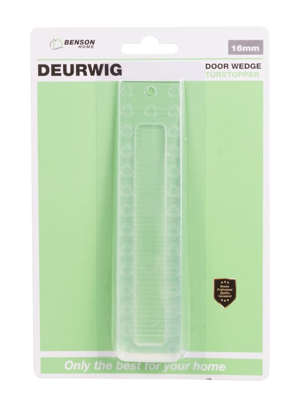 Dørstopper 21 mm transparent