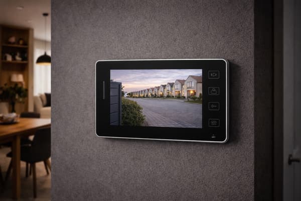 Dørtelefon video kabel LCD port
