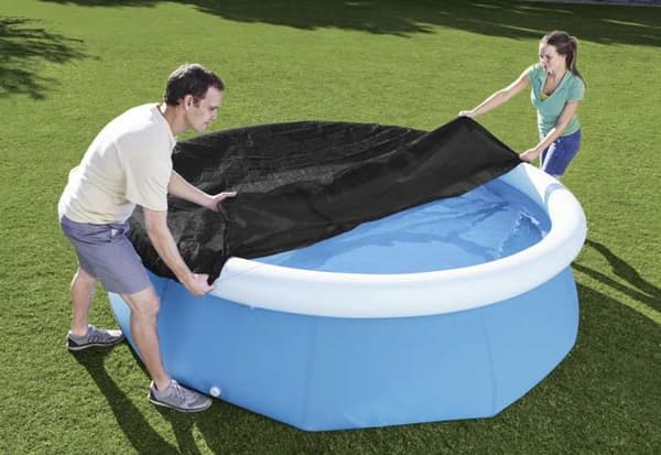 Poolskydd / Poolöverdrag / Överdrag - Skydd till pool - 244 cm