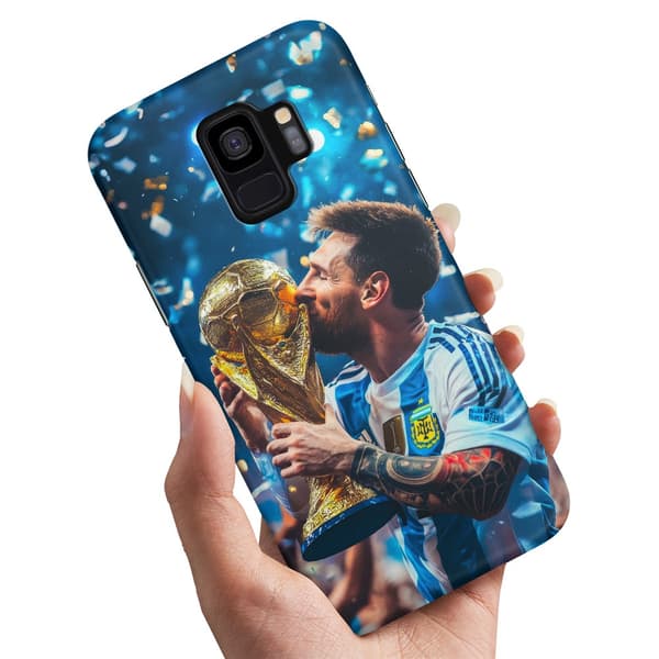 Deksel / Mobildeksel til Samsung Galaxy S9 Plus - Messi