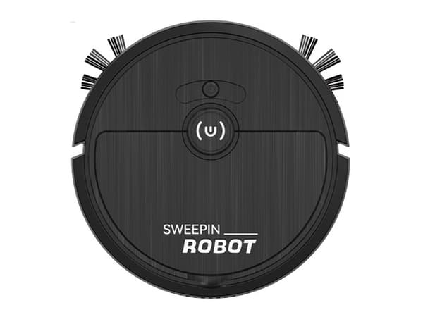 Robotdammsugare med Moppfunktion - Städrobot - Black