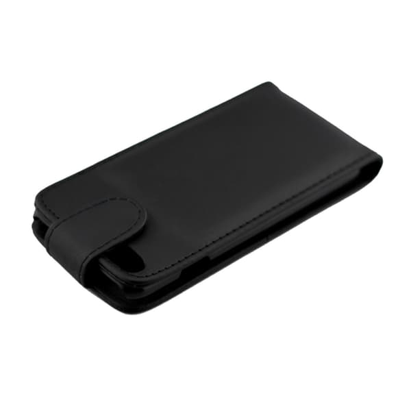 iPhone 7 & 8 -läppäkotelo korttipaikalla - Musta